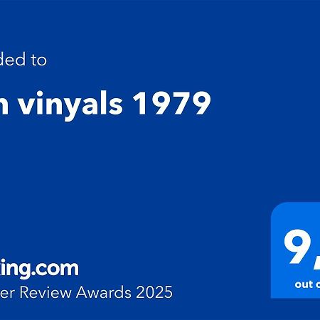 Can Vinyals 1979 La Pobla de Cervoles Zewnętrze zdjęcie